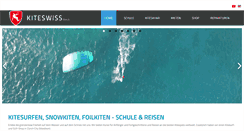 Desktop Screenshot of kiteswiss.ch